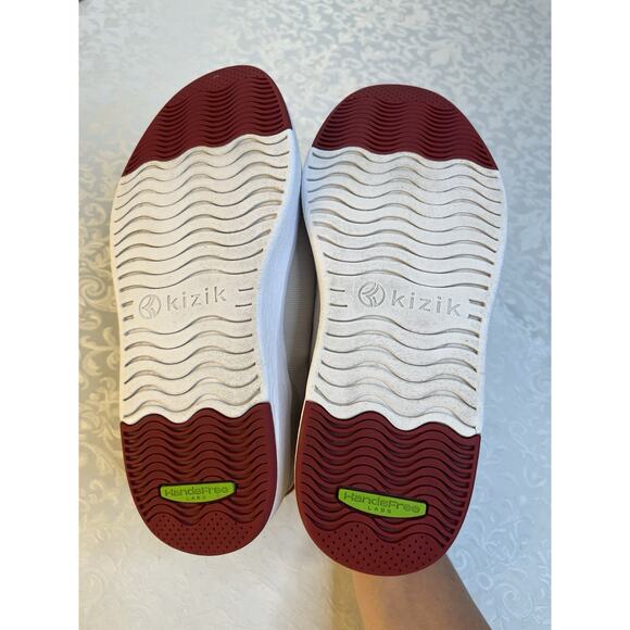 Kizik Women's Prague Casual Sneakers Shoes Crème Brulee Red Size W's 6.5 M's 5 - Picture 9 of 10